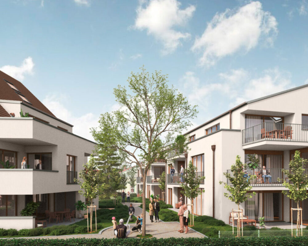 Visualisierung Blumenstraße / Freiburg Visualisierung Blumenstraße / Freiburg